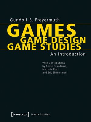 cover image of Games | Game Design | Game Studies